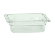 Central Restaurant SP7602 Sixth-Size 2-1/2"D - Polycarbonate Food Pan