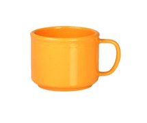 Thunder Group CR9035YW Mug, 10 Oz., Break-Resistant, Yellow, Per Dozen