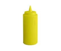 Thunder Group PLTHSB012 - Table Top Squeeze Bottle - 12 Oz. - Plastic, Yellow