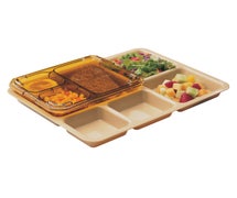 Tray 3 Compartment H-Pan, 24/CS