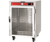 Vulcan VHFA9 Non-Insulated Holding Cabinet - Half Height, 25-1/4"W, Holds (18) 18"x26" Pans