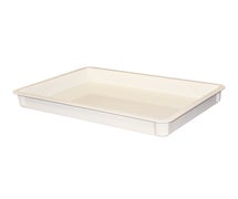 MFG Tray Co. 870008 Fiberglass Dough Box, 18" x 26" x 3", 4-1/2 Gal., White
