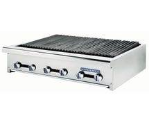 Radiance TARB-36 Radiant Gas Charbroiler - Six Burners - 90,000 BTU - 36"W, Natural Gas