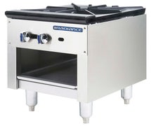 Radiance TASP-18 Stock Pot Range - One Burner - 79,000 BTU - 18"W, Natural Gas