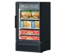 Deluxe Swing Glass Door Freezer - 1 Door, 3 Shelves, 9.3 Cu. Ft., Black