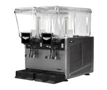 Vollrath VBBD2-37-S Refrigerated Beverage Dispenser, (2) 3.2 Gallon Bowls with Stirring Paddle