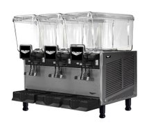 Vollrath VBBD3-37-F Refrigerated Beverage Dispenser, (3) 3.2 Gallon Bowls with Fountain