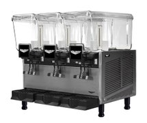 Vollrath VBBD3-37-S Refrigerated Beverage Dispenser, (3) 3.2 Gallon Bowls with Stirring Paddle