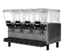 Vollrath VBBD4-37-F Refrigerated Beverage Dispenser, (4) 3.2 Gallon Bowls with Fountain