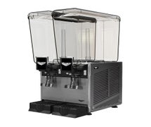Vollrath VBBE2-37-F Refrigerated Beverage Dispenser, (2) 5.3 Gallon Bowls with Fountain