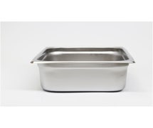 Central Restaurant 222024931 22 Gauge Stainless Steel Steam Table Pan, Half-Size, 6-11/16 Quart