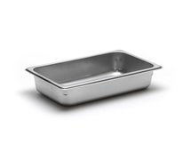 Central Restaurant 222042931 22 Gauge Stainless Steel Steam Table Pan, Fourth-Size, 1-13/16 Quart
