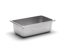 Central Restaurant 222044931 22 Gauge Stainless Steel Steam Table Pan, Fourth-Size, 3 Quart