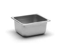 Central Restaurant 222064931 22 Gauge Stainless Steel Steam Table Pan, Sixth-Size, 1-13/16 Quart