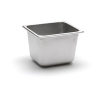 Central Restaurant 222066931 22 Gauge Stainless Steel Steam Table Pan, Sixth-Size, 2-11/16 Quart