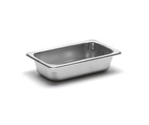 Central Restaurant 222092931 22 Gauge Stainless Steel Steam Table Pan, Ninth-Size, 5/8 Quart