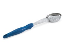 Vollrath 6422230 - Spoodle - Color Coded 2 oz. Perforated, Blue Handle, Oval