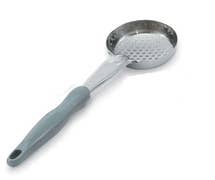 Vollrath 6422445 - Spoodle - Color Coded 4 oz. Perforated, Gray Handle, Round