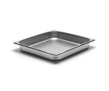 Central Restaurant 222012931 300 Series 22 Gauge Steam Table Pan, Two-Thirds Size, 6-1/2 Qt.