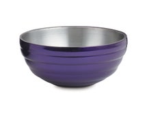 Colored Insulated Serving Bowl, Round, 10-1/8 Qt., Passion Purple