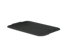 Vollrath 52420 Signature Universal Recessed Dish Box Cover, Black, Case of 12