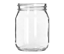 Libbey 92103 16 oz. Glass Drinking Jar