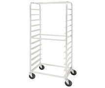 Hubert Aluminum 12 Pan Side Load Bun Pan Rack - 28"L x 18"W x 70 1/4"H