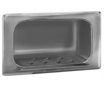 Bradley Corporation 9403-000000 Soap Dish, Satin SS, Recessed