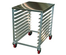 Winholt AL1810/H/SSTOP Food Prep Cart Stainless Steel Top