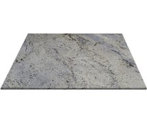 Granite Table Top with Plywood Core, 24"Wx30"W, Kashmir White