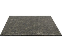 Granite Table Top with Plywood Core, 24"Wx30"W, Uba Tuba II