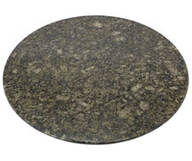 Granite Table Top with Plywood Core, 36" Diam., Uba Tuba II