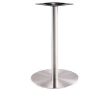 Art Marble Furniture SS14-23H Stainless Steel Round Table Base, 40-3/4"H