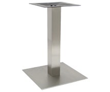 Art Marble Furniture SS05-23D Stainless Steel Square Table Base , 28-9/16"H