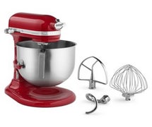 KitchenAid KSM8990 Commercial 8 Qt. Stand Mixer, 1.3 HP, Red