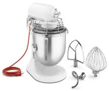 Skip to the end of the images gallery
Skip to the beginning of the images gallery
KitchenAid KSMC895 Commercial 8-Quart Stand Mixer, Bowl Lift, White