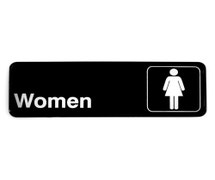 Tablecraft 394516 Contemporary Symbol Sign, Women
