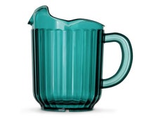 Triple Spout Plastic Pitcher - 60 oz. Capacity, Green