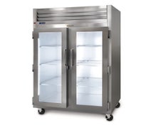 Traulsen G23010-023 Glass Door Freezer Merchandiser, 2 Doors with LED Embedded Lights