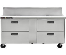 Centerline by Traulsen CLPT-6016-DW 60" Prep Table, Four Drawers