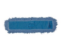 Rubbermaid FGJ25300BL00 24" Twisted Loop Blend Dust Mop, Blue, Case of 12
