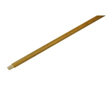 Rubbermaid FG635100LAC 54" Threaded Wood Broom Handle with Lacquered Finish