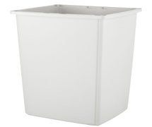 Rubbermaid FG256B00OWHT 56-Gallon Trash Container, Off White