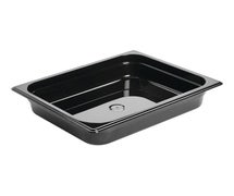Half Size Multi-Use Hot Food Pan, 4 Quart, Black
