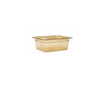 Half Size Multi-Use Hot Food Pan, 9-5/16 Quart, Amber