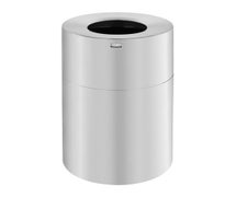 Rubbermaid FGAOT62SAPL Designer Line Aluminum Waste Receptacle