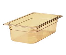 Fourth Size Multi-Use Hot Food Pan, 1-11/16 Quart, Amber