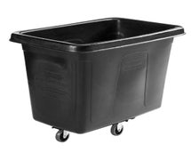 Rubbermaid 1867538 Cube Truck, 12 Cubic Feet, Black