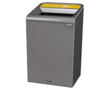 Rubbermaid 1961626 Configure 1 Stream 23G Grey Stenni Recycling Container, Cans