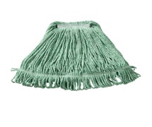 Rubbermaid FGD21206GR00 20 oz. Super Stitch Blend  Mop Head with 1" Headband, Green